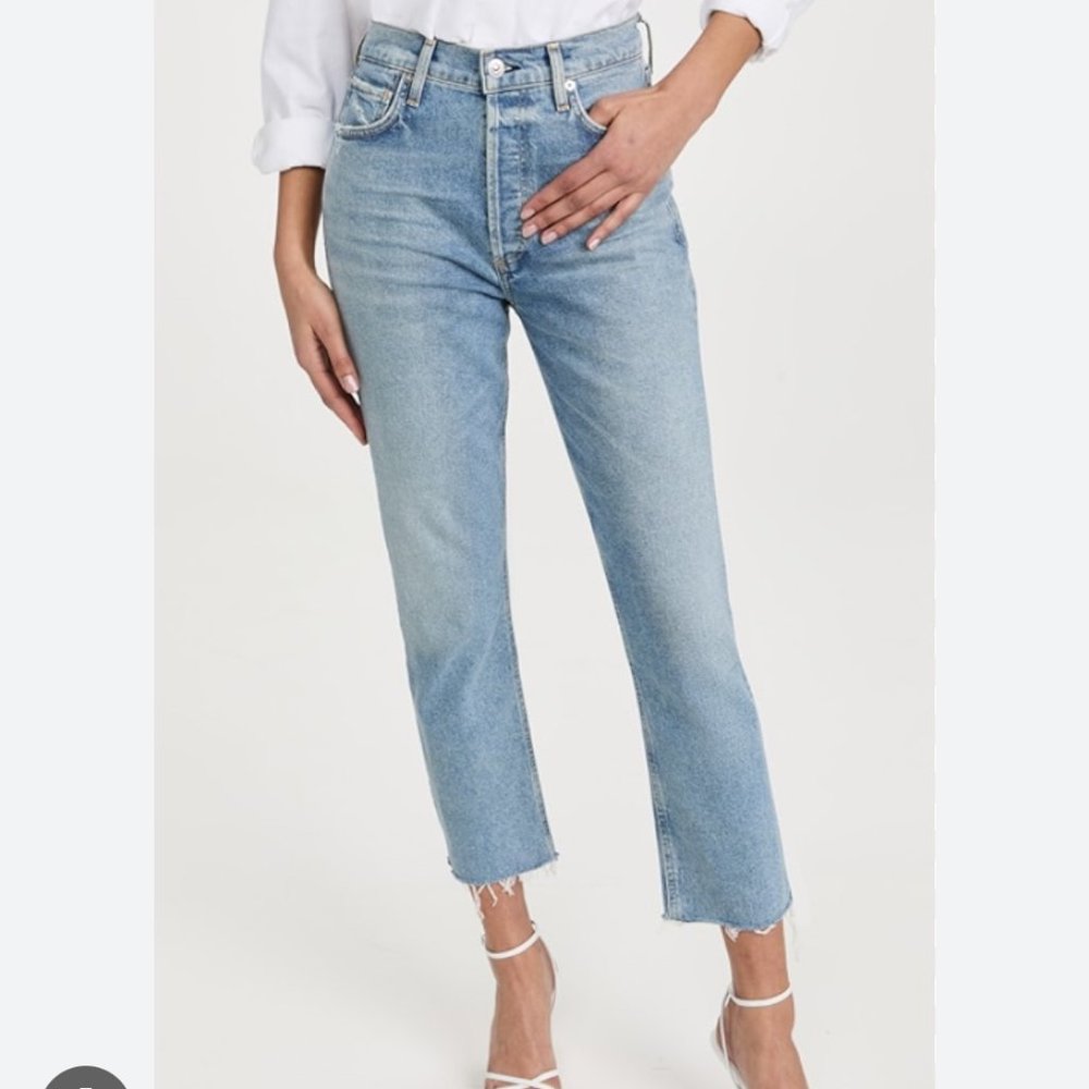 Citizens of Humanity Charlotte Crop Straight Jeans